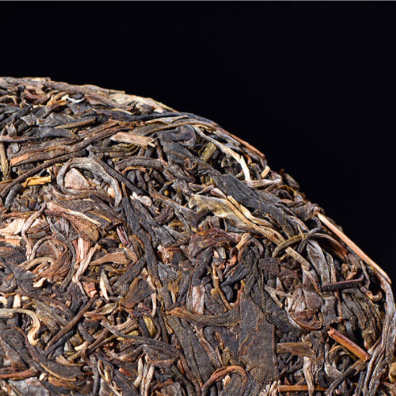Gift Tea Chinese Green Tea Yunnan Pu-Erh Tea Yiwu Big Tree Pu'er Tea Cake 357g