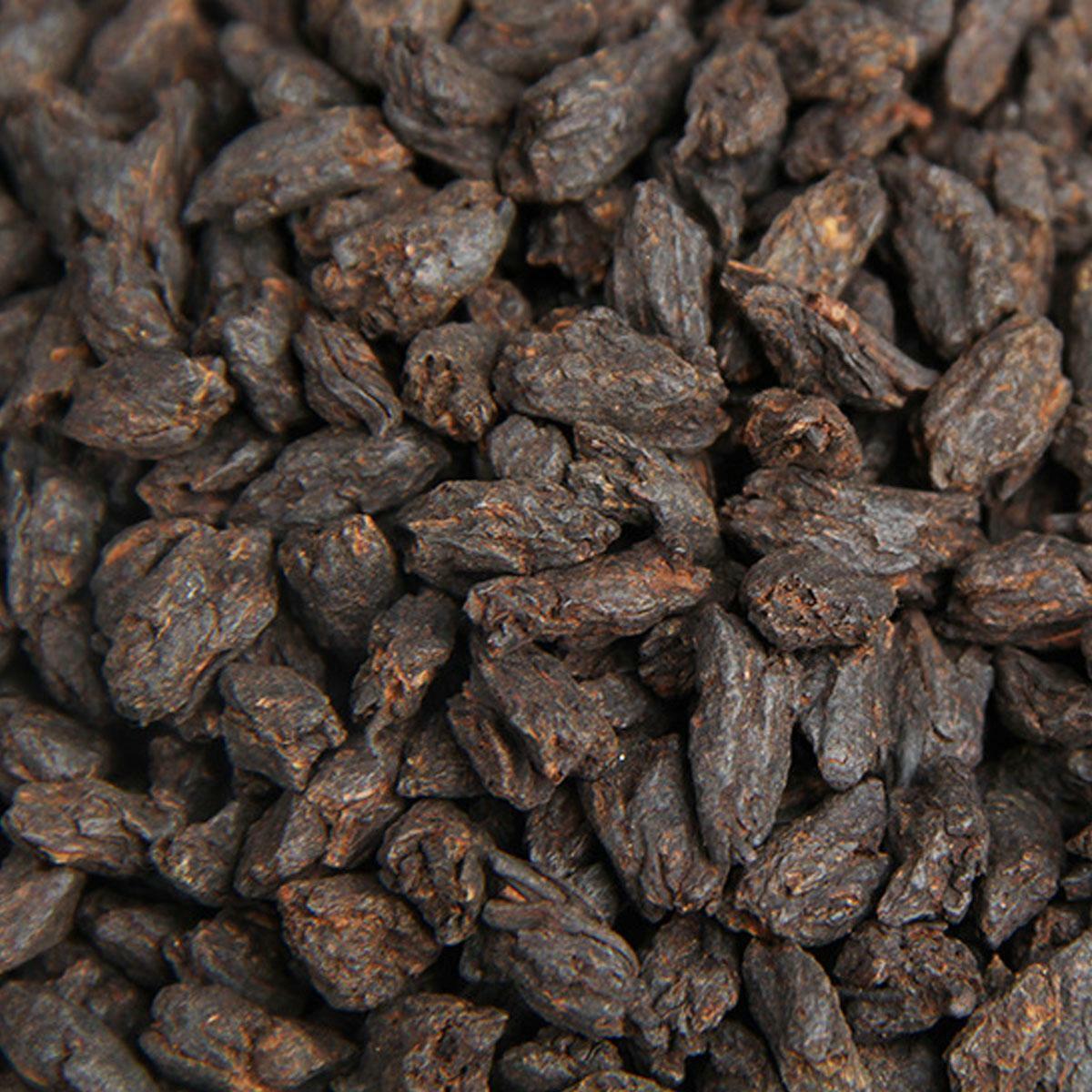 Bulk Yunnan Pu-erh Tea Glutinous Rice Fragrant Bamboo Basket Ripe Puer Tea 500g Secondary image