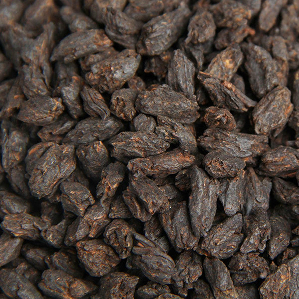 Bulk Yunnan Pu-erh Tea Glutinous Rice Fragrant Bamboo Basket Ripe Puer Tea 500g