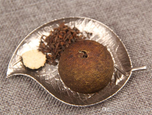 Small Green Mandarin Black Tea Healthy Drink Organic Tea Yunnan Pu Erh Tea 100g