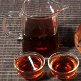 Small Square Brick Tea Natural Pu-Erh In Iron Box Health Care Black Tea 250g