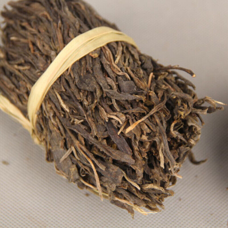 Puerh Raw Tea Premium Big Leaf Fermented Tea Natural Yunnan Bazi Bulk Pu-Erh Tea