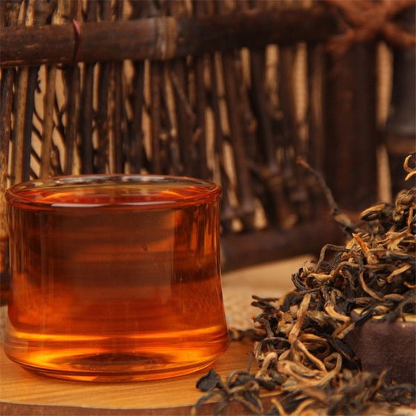 TemuTea Tea Red Box Dian Hong Golden Black Tea Dianhong Tea Gift Tea Spring Fragrant Flavor