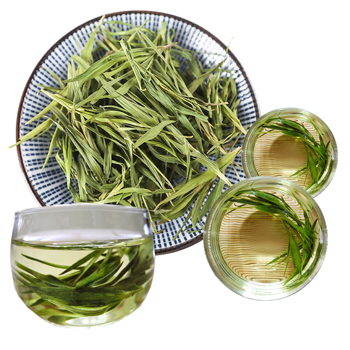 Wild Green Food China Laoshan Herbal Tea Mountain Pink Tea Top Grade Shizhu Tea Secondary image