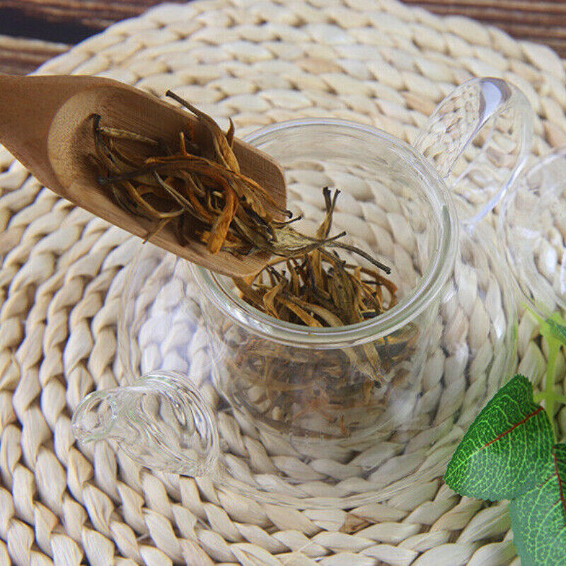 Yunnan Black Tea Dian Hong Gold Needle Jinya Golden Monkey Chinese Tea 150g