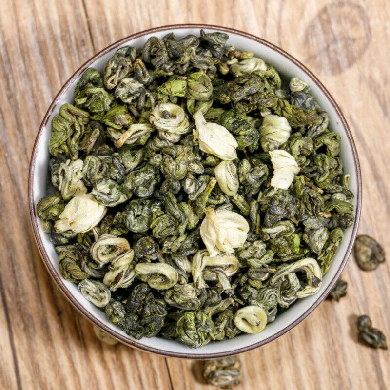 Natural Chinese Green Tea 100% Organic Premium Grade Jasmine Flower Tea 250g