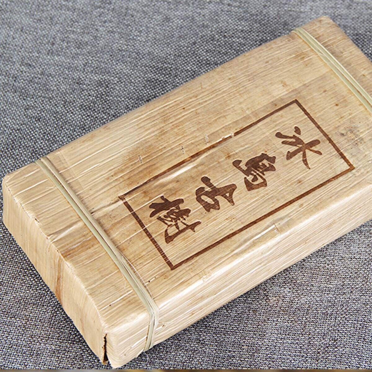 Bingdao Golden Leaf Ancient Tree Candy Sweet Tea Yunnan Puerh Cha Tea Brick 500g