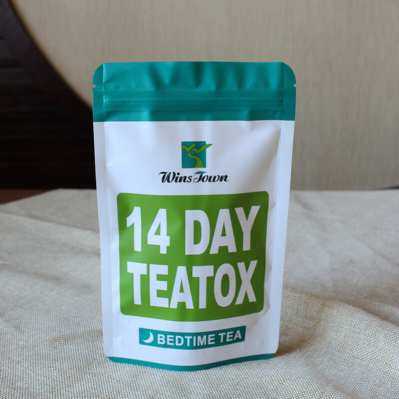 DAY TEATOX Tian Ran Pai Du Cha Qing Chang Jian Fei Cha 14 天天然排毒茶清肠减肥茶燃脂平肚子茶袋装14