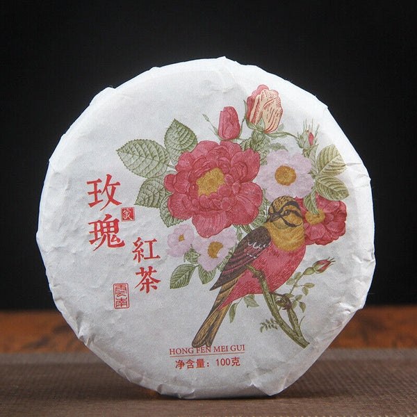 Alpine Ancient Tree Original Sun Red Rose Tea Yunnan Top-grade Black Tea 100g