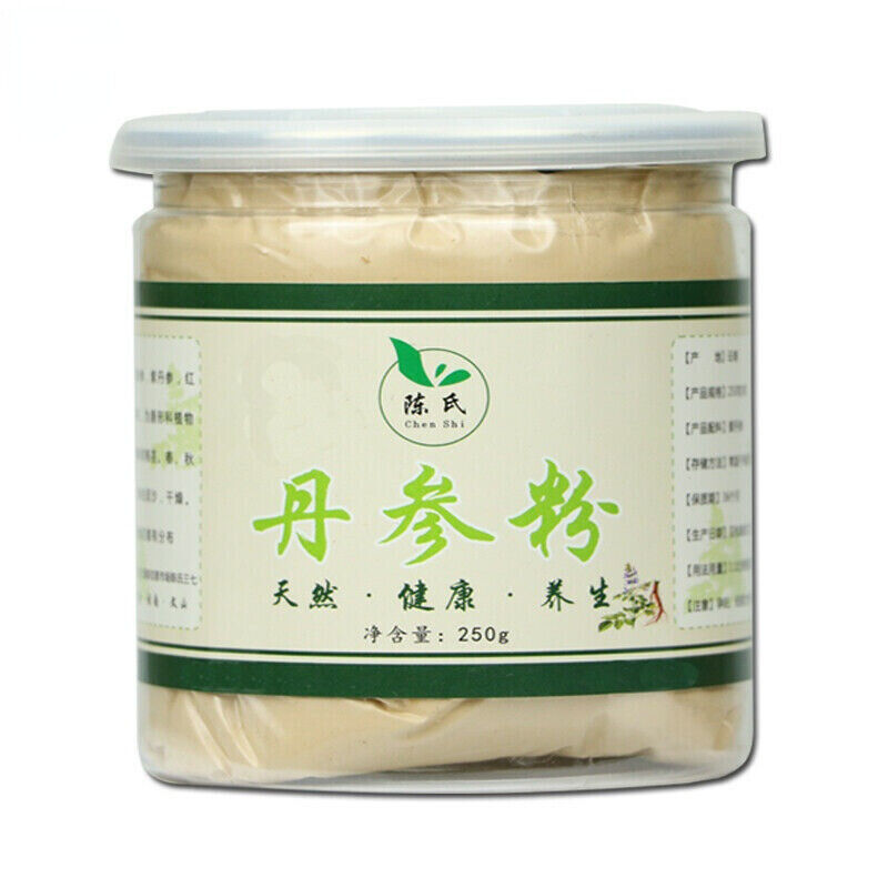 Ecology Dan Shen Powder Salvia Miltiorrhiza PowderRed Sage Root Powder 250g/500g