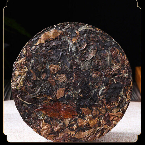 200g Big Leaf Weight Loss Healthy Drink White Tea Cake Top Yunnan Old White Tea
