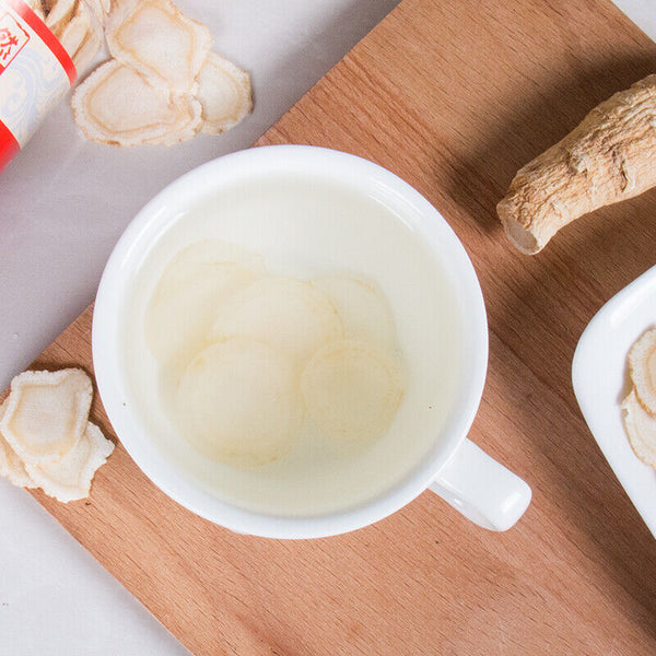 Premium Ginseng Tea Premium Changbai Mountain Ginseng Slices Canned 100g 人参片