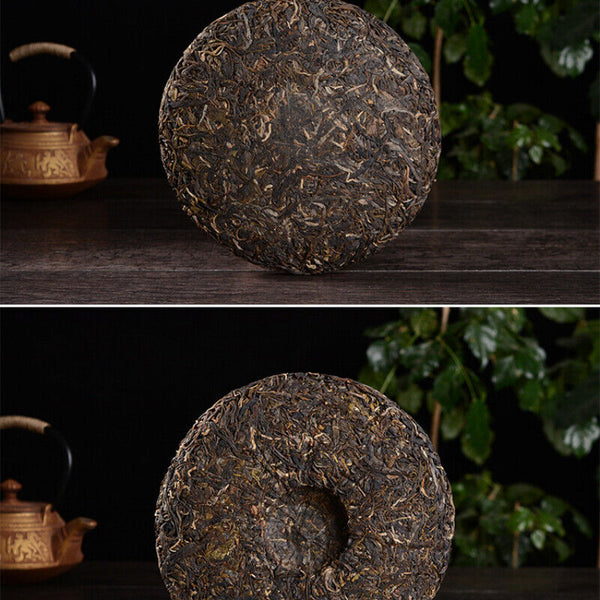Organic Brown Mountain Big Tree Green Tea Lose Weight Pu-Erh Cha Tea Cake 357g