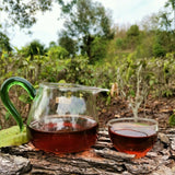 Premium Bulandashu Ripe Tea  Zhonghong Yin Brown Mountain Big Tree Ripe Tea 357g