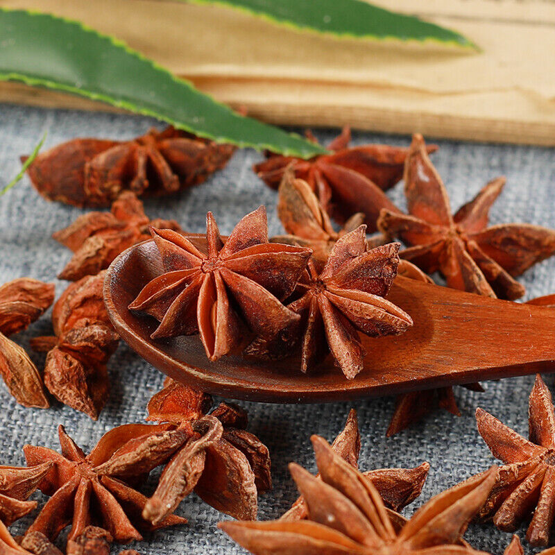 100% Natural Organic Star Anise Herb Bajiao Cooking Materials 250g / 500g 八角