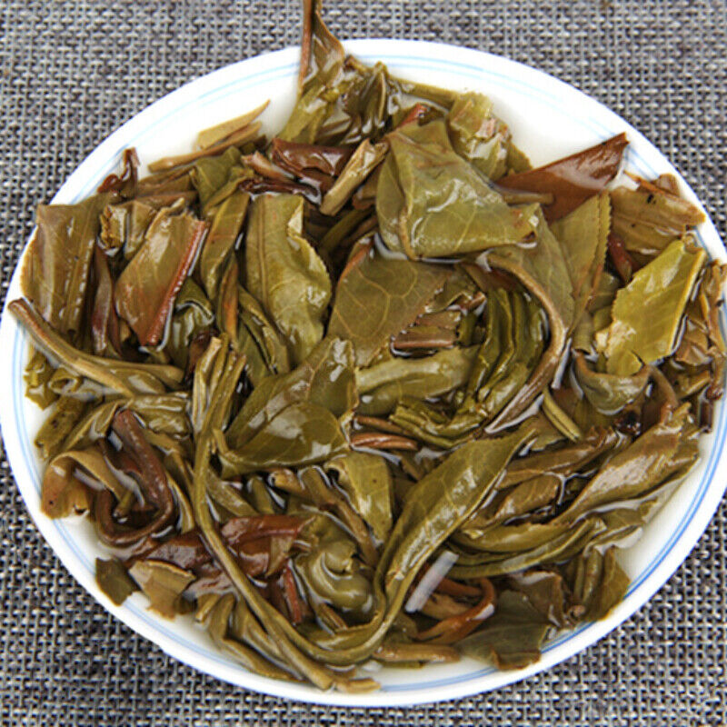 Collection Tea Puer Tea Cake Yunnan Menghai Qizi Ancient Tree Cha Puer Tea 357g