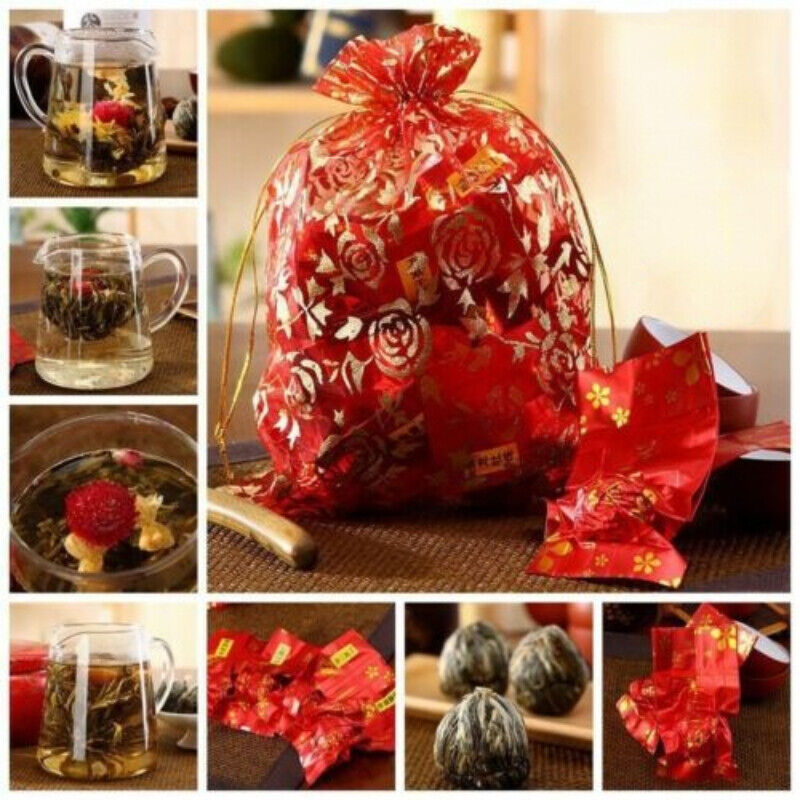 Chinese Blooming Flower Tea Handmade Flower Tea Ball Ecology Herbal Tea 20 Pcs Main image
