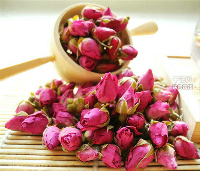 Healthy Drink Dried Rose Buds Tea Organic First Class Fragrant Flower Tea 50g Secondary image