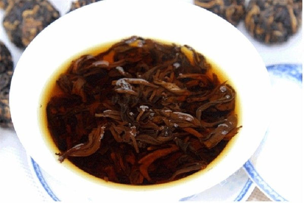 100g Dianhong Black Tea Small Golden Ball Protect Stomach Diuretic Red Handmade