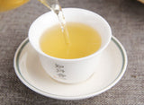 Top Ancient Tree Cha Pu'er Tea Cake Gift Tea Bamboo Basket Pu-erh Green Tea 500g