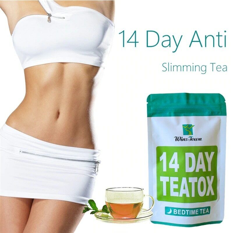 DAY TEATOX Tian Ran Pai Du Cha Qing Chang Jian Fei Cha 14 天天然排毒茶清肠减肥茶燃脂平肚子茶袋装14 Main image