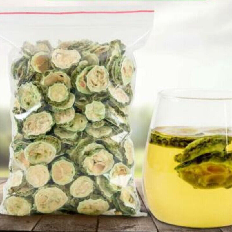 Original Dried Bitter Gourd Tea Slice Squash Momordica Charantia Herbs Tea 500g Main image
