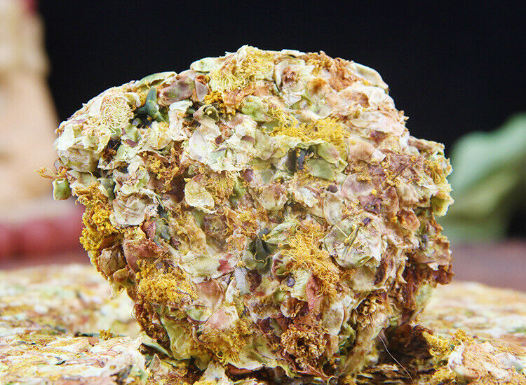 Pu-erh Tea Cake Raw Tea 357g Tea Flower Pu-erh Cake 谷花普洱茶饼生茶357g茶花普洱饼大雪山茶区普洱茶叶
