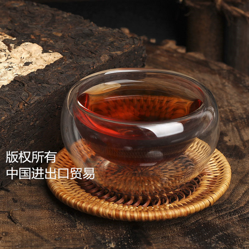 Ripe Pu Er Brick 250g Oldest Puer Tea Honey Sweet Dull-red Puerh Tea Black Tea