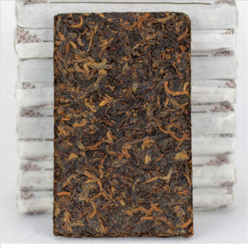 Chinese Yunnan 50g Ripe Puerh Tea Brick Black Tea Top Quality Shu Puer Pu'er Tea Main image