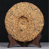 357g Yunnan Natural Golden Buds Dian Hong Chinese Black Tea Cake Organic Red Tea