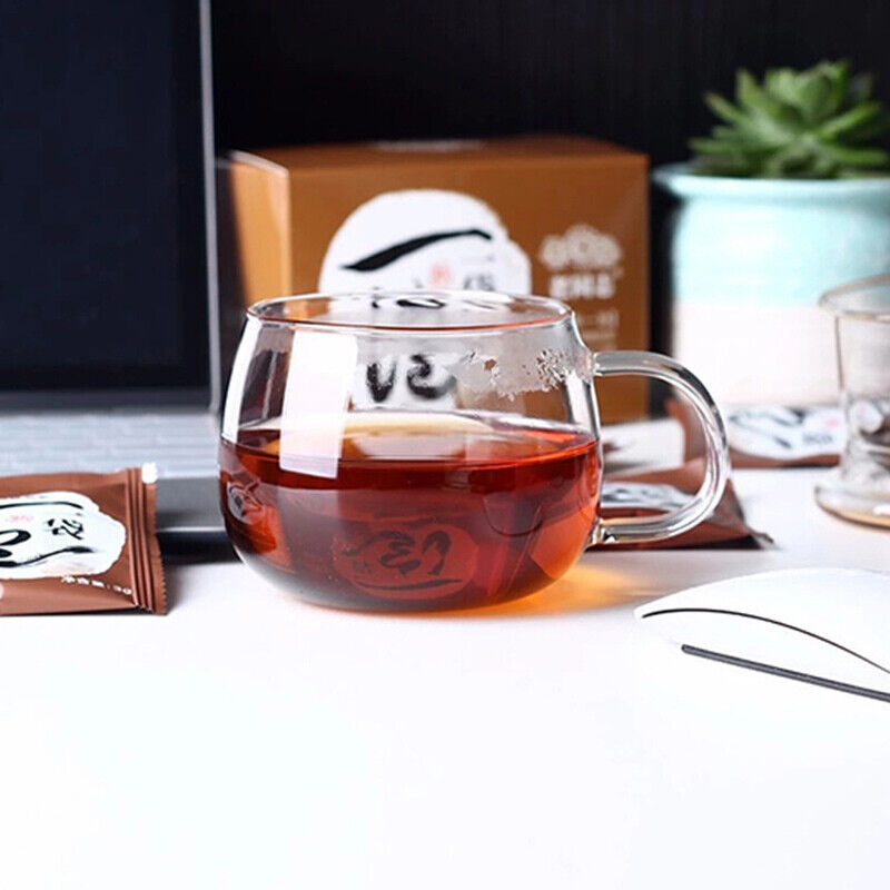 Lao Tong Zhi Ripe Puer Tea Bag Fast Brewing Haiwan Top-grade Puer Tea 15Bags/Box