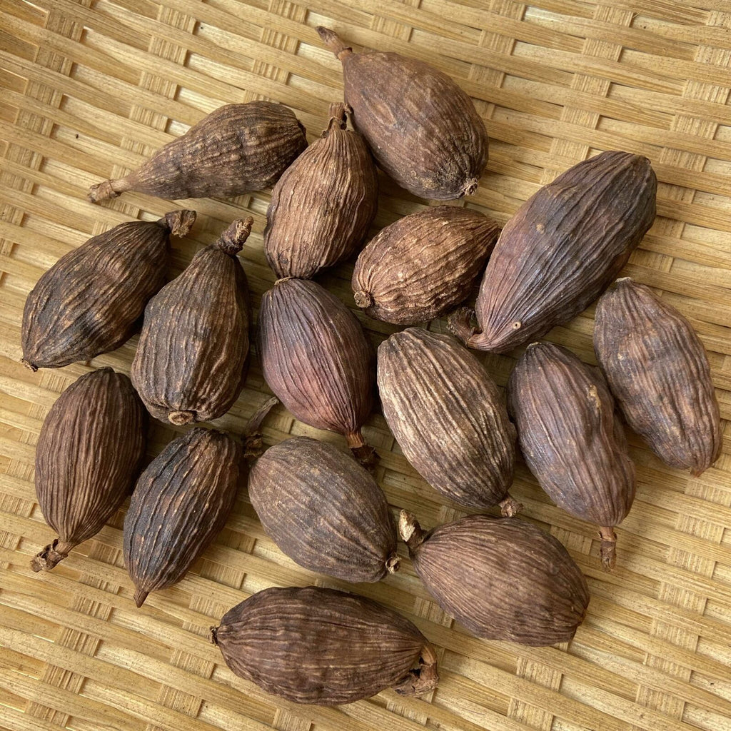 Black Cardamon Smoky Flavour Spices Seasonings Natural Cardamom Yunnan 100g-500g