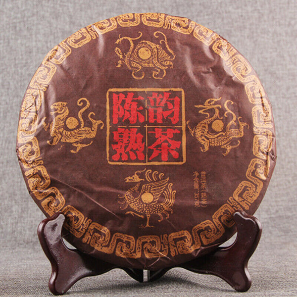 Yunnan Menghai Chen Yun Healthy Drink Ripe Pu'er Tea Top Chinese Pu-Erh Tea 357g