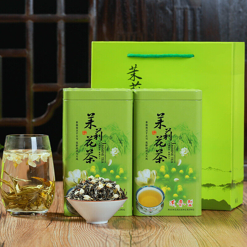 Aromatic Drink 250g-500g Premium BulkJasmine Tea Canned Jasmine Gift Flower Tea