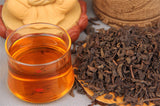 100g China Puer Tea Ripe Pu Erh Black Tea Yunan Canned Green Food Beauty Red Tea