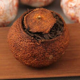 PEI YU Xinhui Aged Chenpi Ripe Puer Tea Orange Skin Puerh Pu'er Loose Tea 312