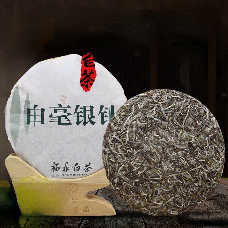 300g Chinese Slimming Tea White Tea Cake Pekoe Silver Needle Old White Tea Secondary image