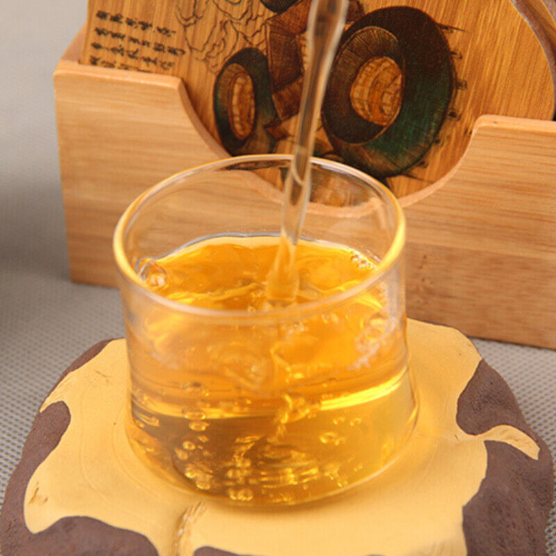 Mountain Rhyme Shen Puer Qizi Tea Cake  Yunnan China Raw Pu-erh Tea 100g