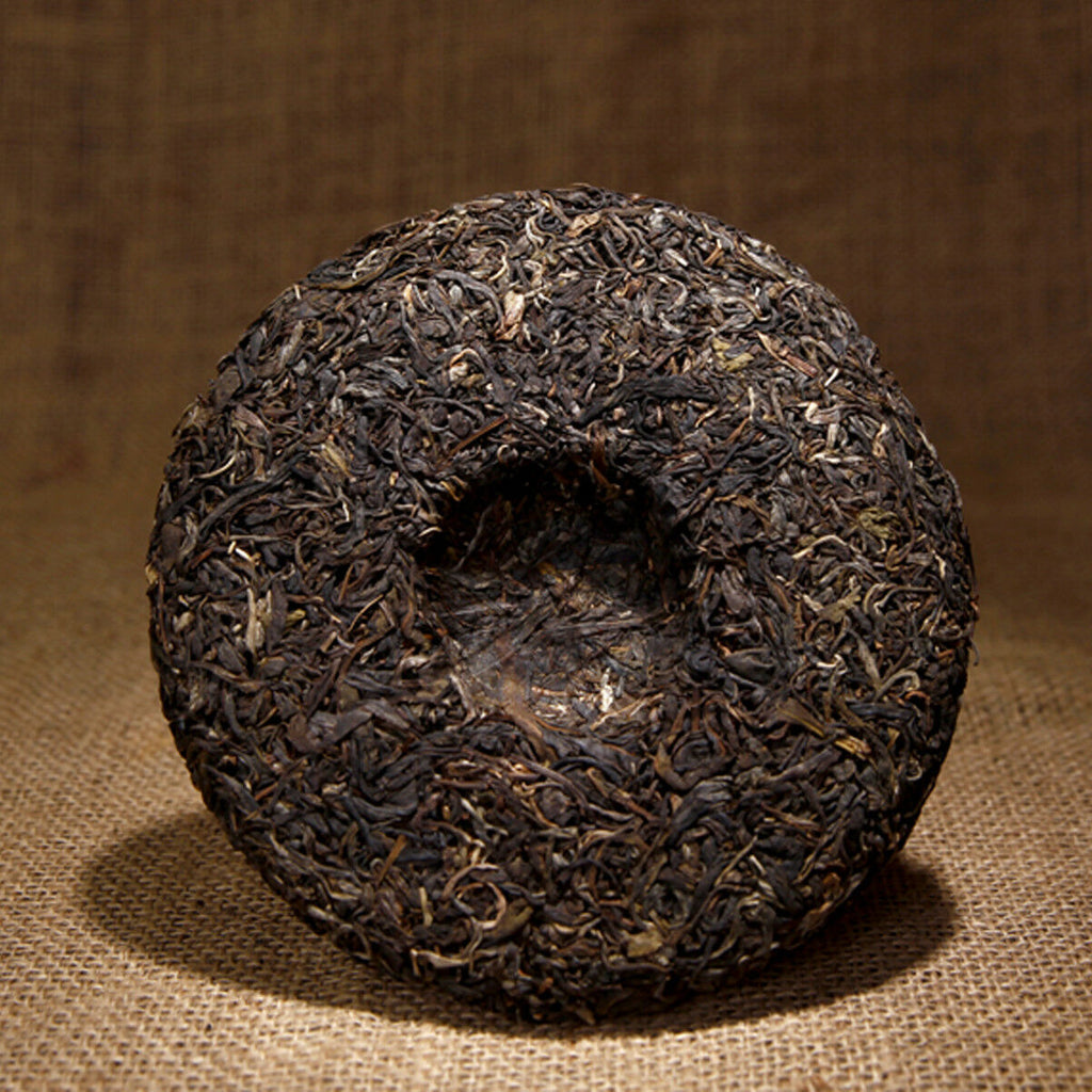 357g Yunnan Raw Puer Tea Pu-erh Cake Tea Early Spring Green Puer Tea Health Food