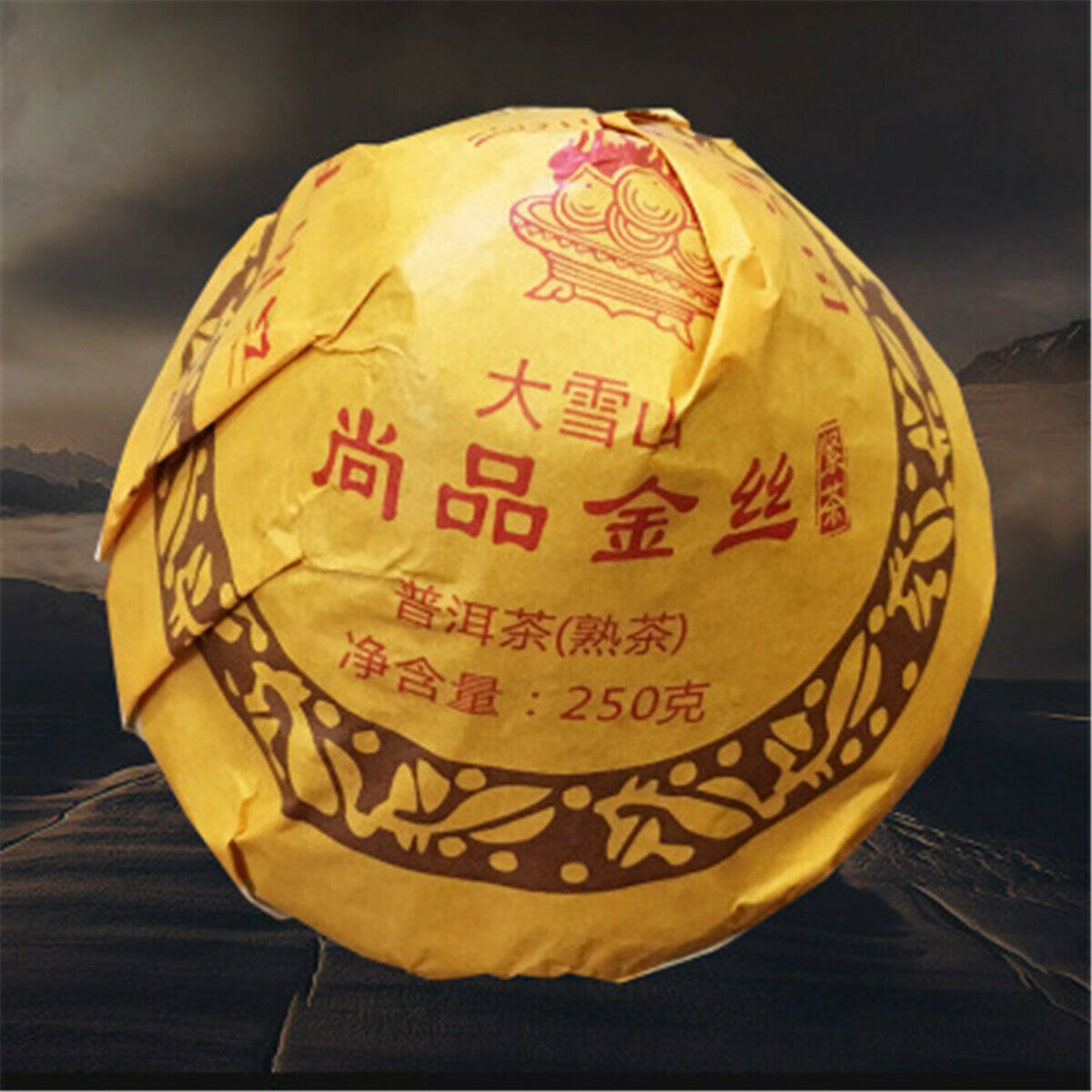 Mushroom Shape Pu-erh Tea 250g Ripe Tea Black Tea Big Snowy Mountains Xia Guan Main image