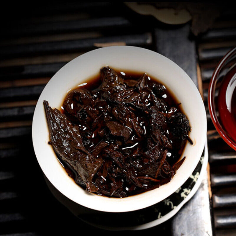 Ripe Pu Erh Black Tea Chinese Yunnan Pure Ruyi Qizi Pu'er Tea Cake 7 Cakes 2499g