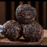 Premium Yunnan Big Tree Pu-Erh Tea Canned Box Pu'er Dragon Ball Cooked Tea 250g
