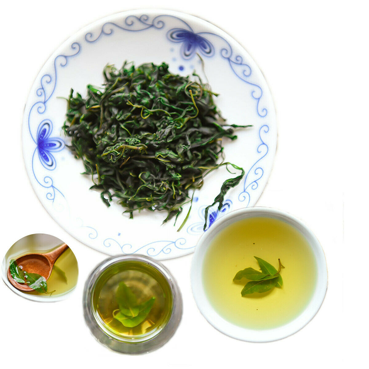 Pure Natural Kuding Tea Herbal tea Qingshanlvshui Small-leaved New Scented Tea Main image