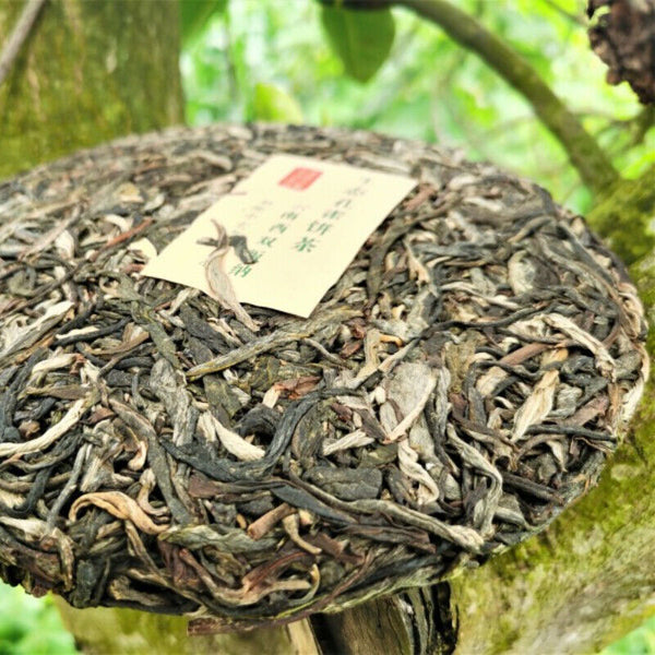 Pu'er Tea Zhonghong India Laobanzhang Cha Tea Brown Mountain Old Tree 357g