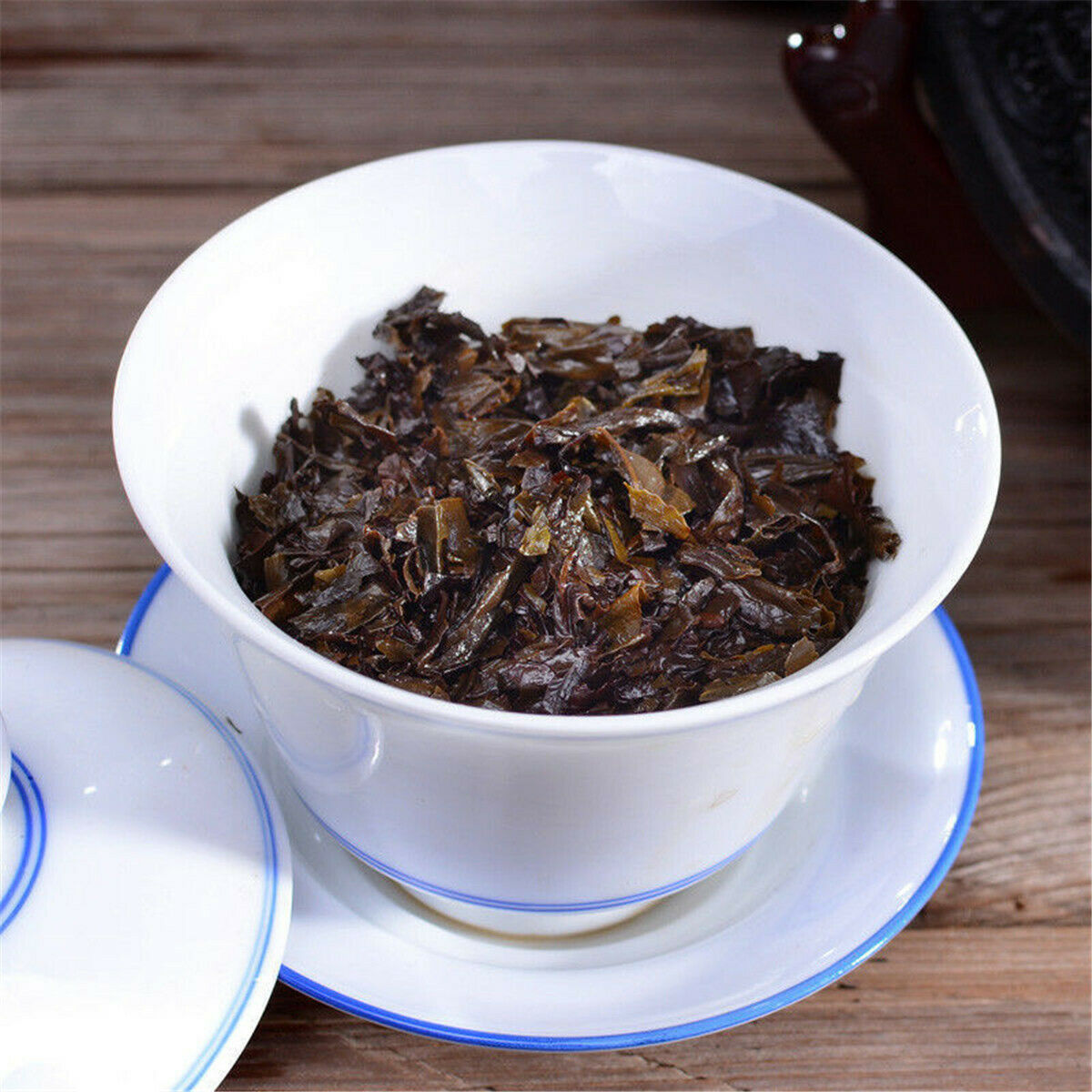 500g Dragon & Phenix Big Red Robe Tea Black Tea Cake Da Hong Pao Tea Wu ...