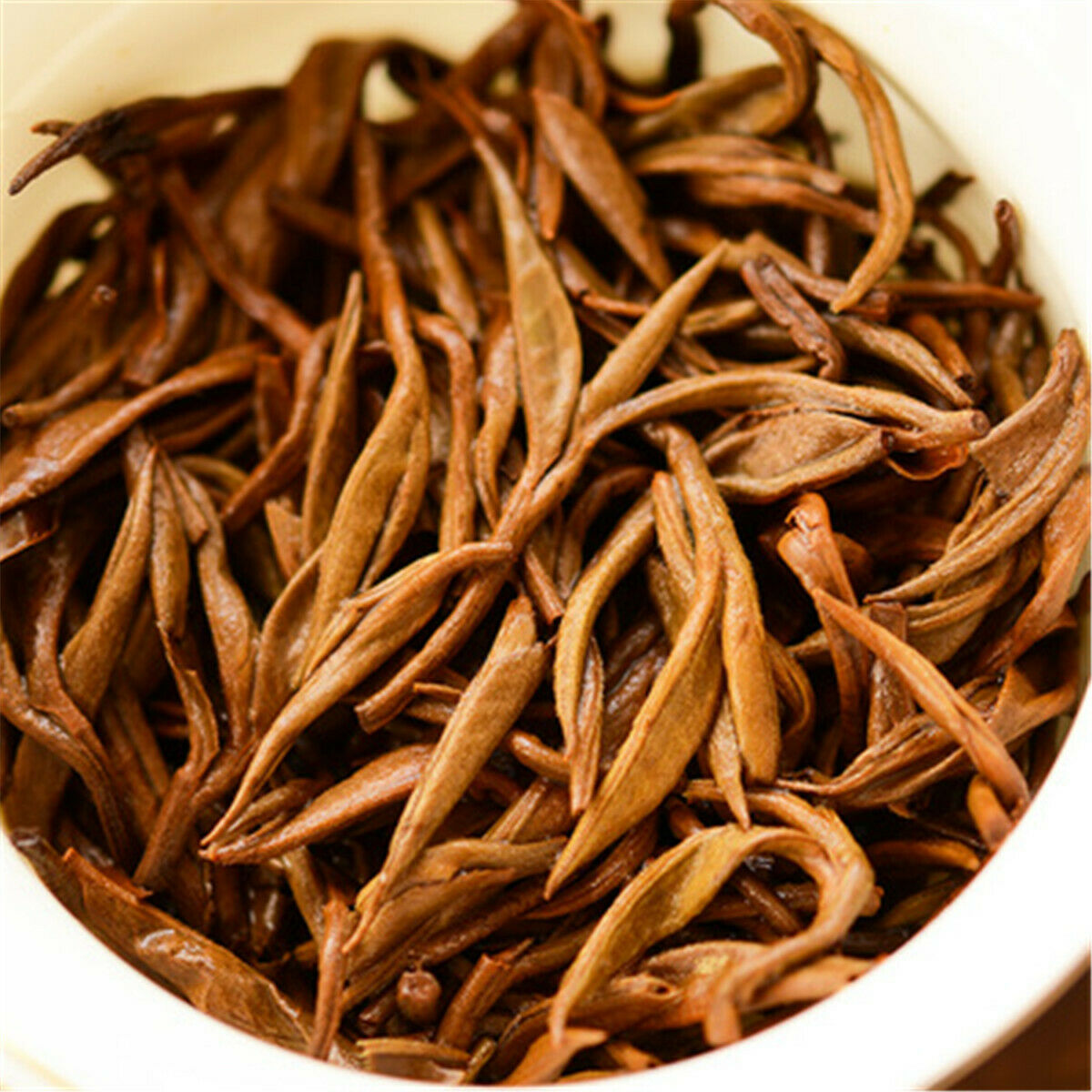 Yunnan Golden Snail Buds "JingLuoYa" Dian Hong Black Tea Chinese Tea Loose Leaf Main image