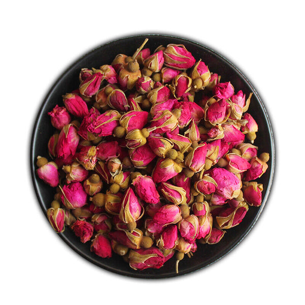 Red Rose Bud Tea Aroma Dry Flowers Ecology Herbal Blooming Tea China Flower Tea