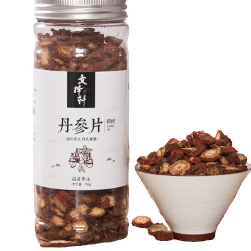 150g Canned Salvia Tablets Top Natural Organic Healthy Herbal Tea Zidanshen 紫丹参 Main image