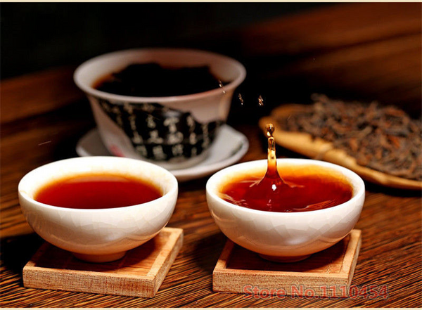 TemuTea Top Grade 500g Chinese Yunnan Original Puer Tea Health Care Tea Ripe Pu Er Puerh Tea