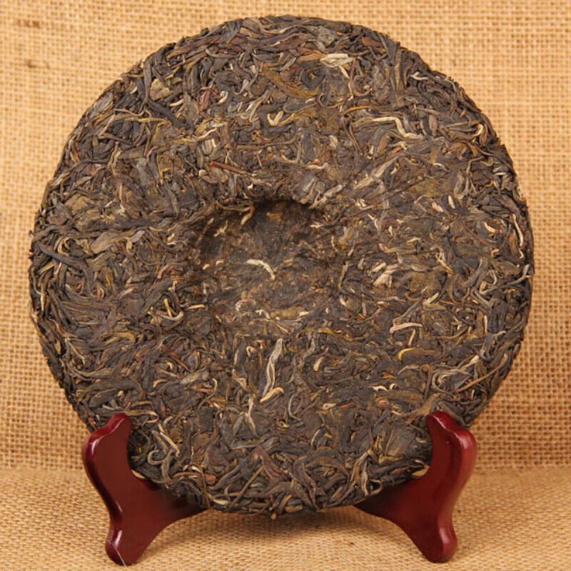 Yunnan Qizi Pu-erh Health Care Green Tea Top-Grade Pu'er Cha Tea Cake 357g
